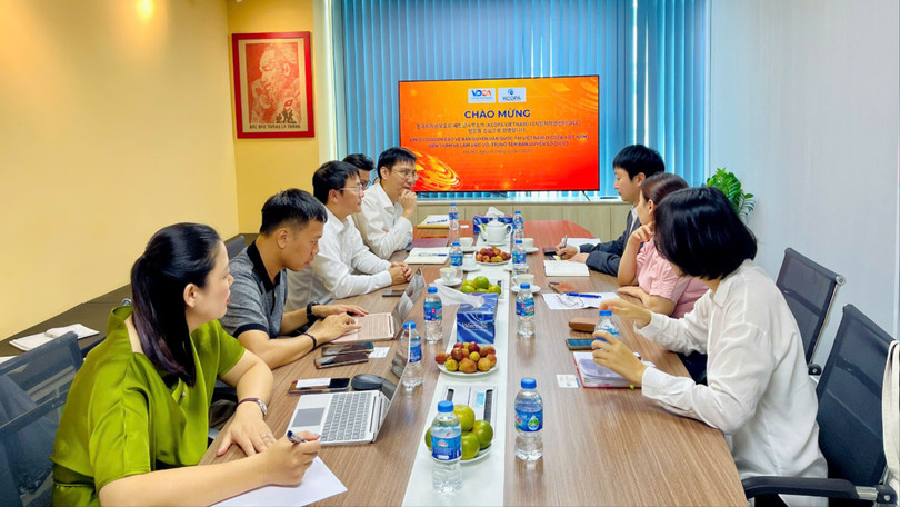 Đại diện KCOPA, VDCA và DCC tại buổi làm việc về bản quyền số