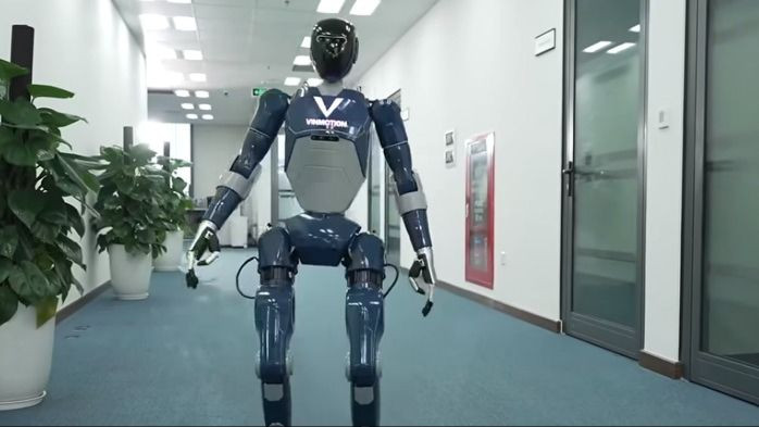 Robot hình người được cho là của VinMotion