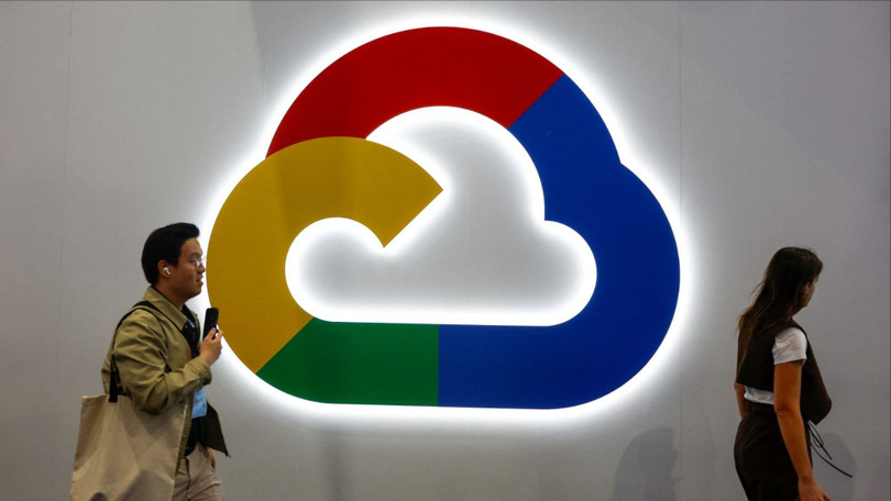 Logo Google Cloud. Ảnh: Reuters