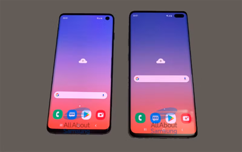 Galaxy S10 lộ ảnh thực tế (Phone Arena)