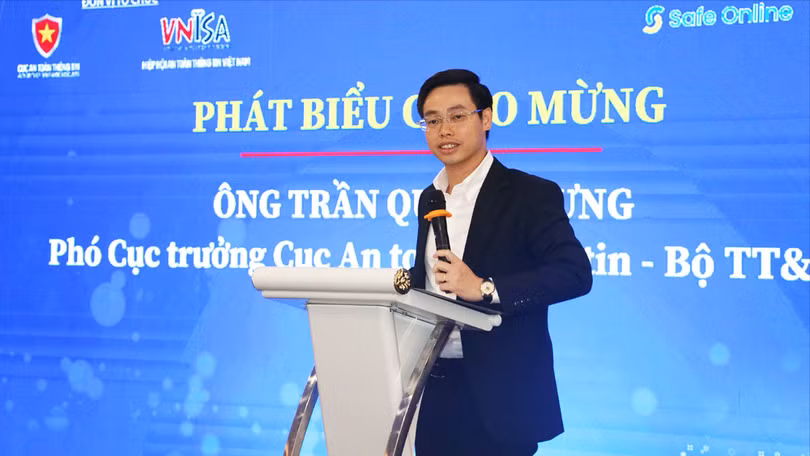 Ông Trần Quang Hưng phát biểu tại Hội thảo