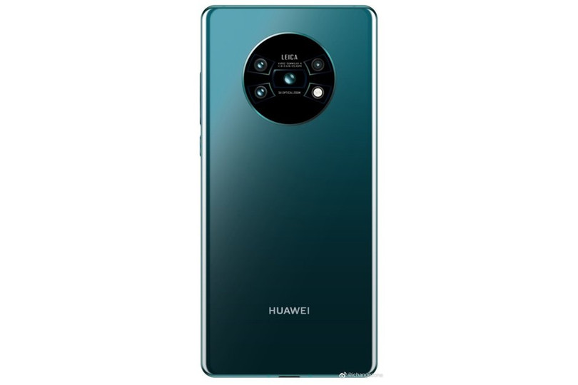 hình ảnh chiếc Mate 30 rò rỉ trên mạng xã hội Weibo