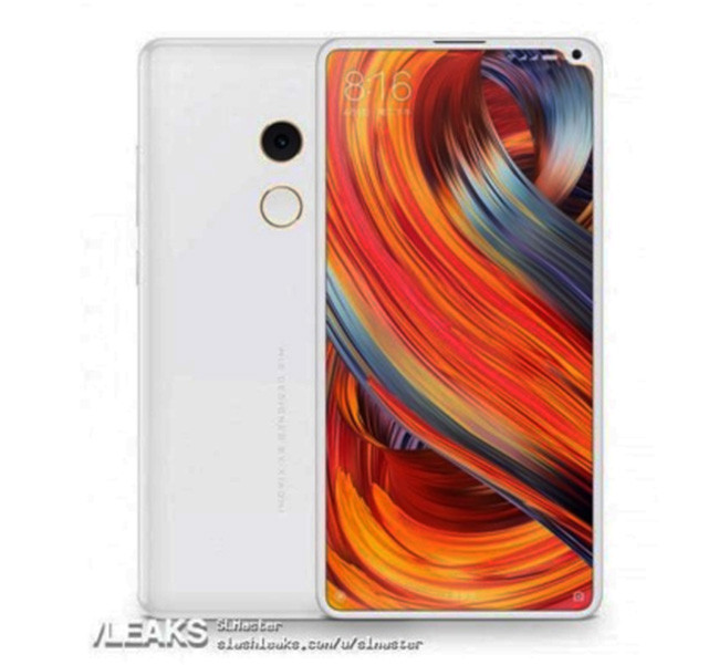 Mi Mix 2s có phải là thiết kế tối ưu cho smartphone? (ảnh: SlashLeaks)