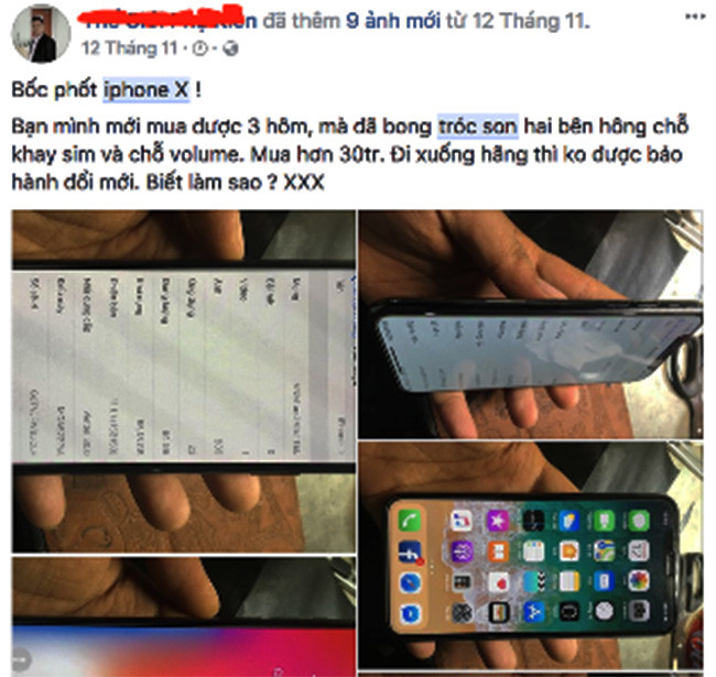 Một số iPhone X bị bong sơn, Apple tiết kiệm chi phí gia công? ảnh 3