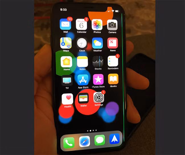 iPhone X dính lỗi sọc màn giống Galaxy S7 edge ảnh 4