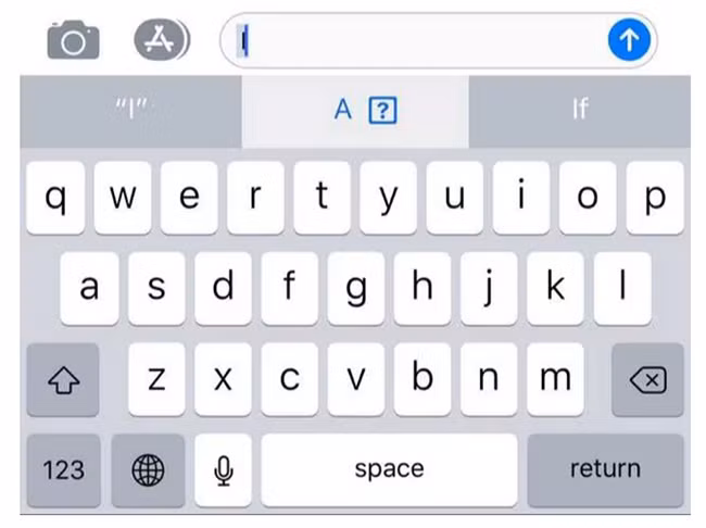 Lỗi iOS 11.1 khiến người dùng gõ chữ I thành chữ A ảnh 1