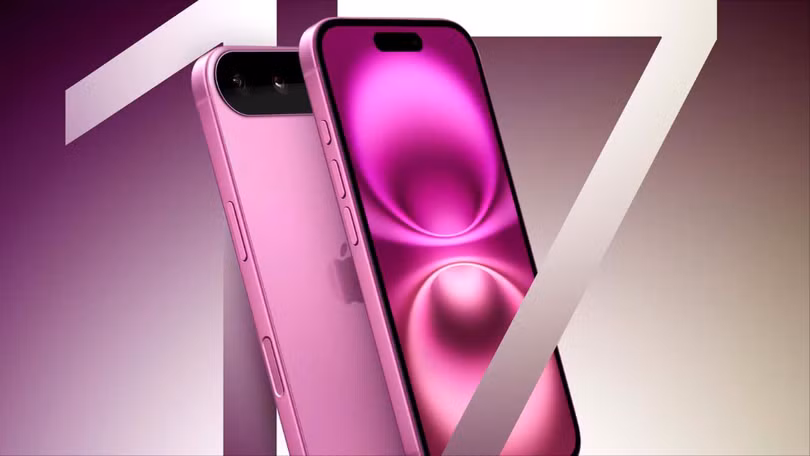 iPhone 17 Air giả định với cụm camera đặt nằm ngang và thân máy rất mỏng