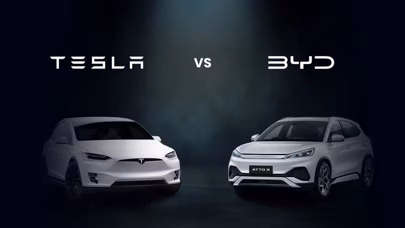 Cổ phiếu Tesla giảm 6% sau khi có "tin xấu" từ BYD