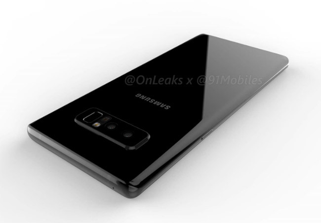 Xuất hiện video và ảnh dựng Note 8 với thiết kế dày và thô ảnh 3