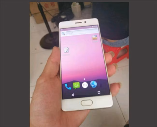 hình ảnh rò rỉ về Meizu Pro 7