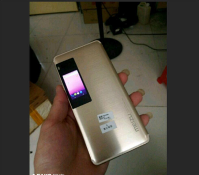 Hé lộ hình ảnh Meizu Pro 7 với màn hình thứ 2 ở mặt lưng ảnh 1