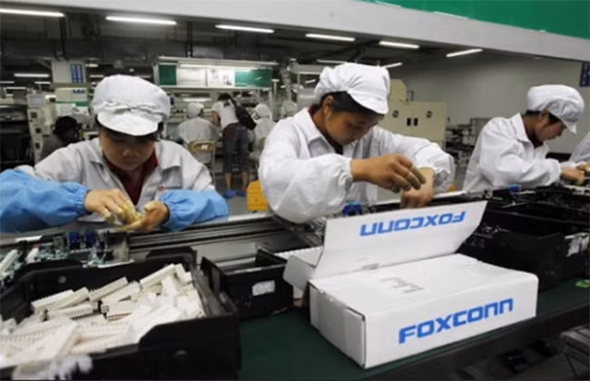 Foxconn là đơn vị chuyên lắp ráp iPhone cho Apple