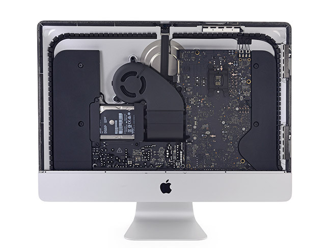 “Mổ bụng” iMac 2017 màn hình 21,5 inch Retina 4K ảnh 3