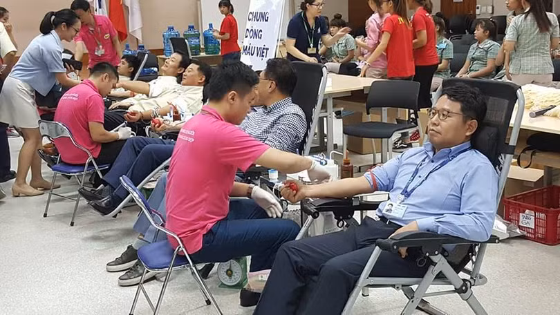 Samsung Việt Nam phát động chương trình hiến máu nhân đạo lần thứ 8 ảnh 4