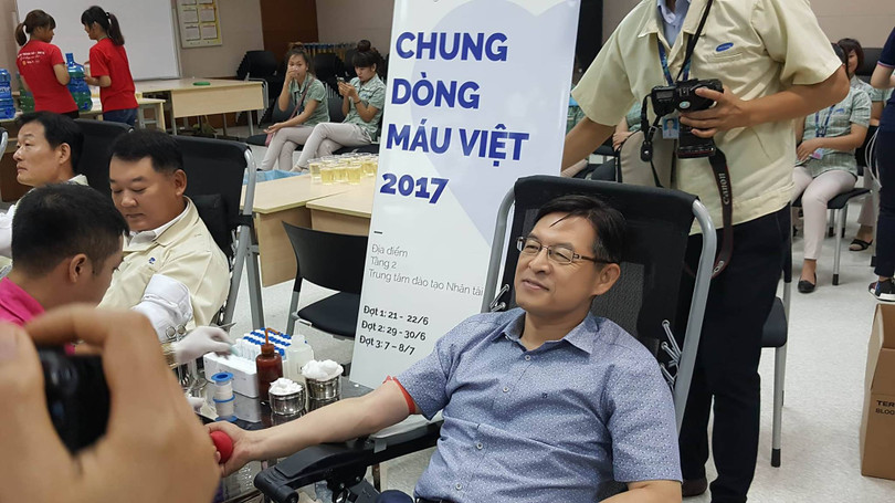 Samsung Việt Nam phát động chương trình hiến máu nhân đạo lần thứ 8 ảnh 1
