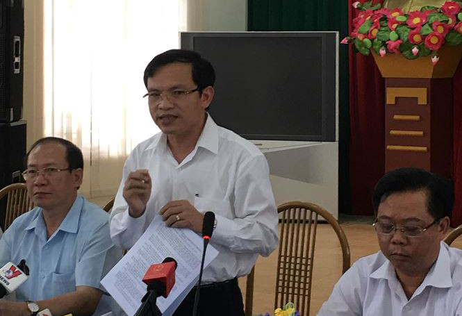 Ông Mai Văn Trinh: Tính chất sai phạm trong thi THPT của Sơn La và Hà Giang có khác nhau. Ảnh: báo Tiền Phong