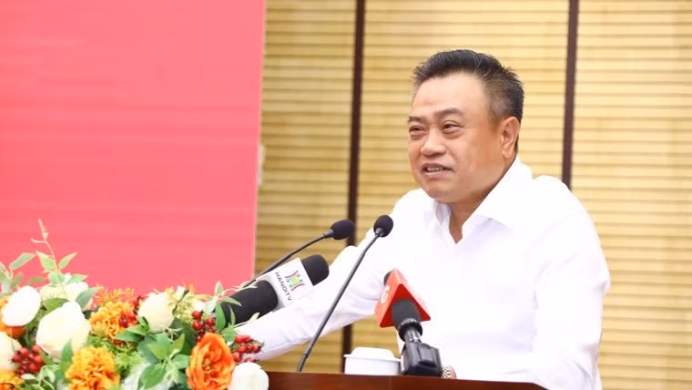 Ông Trần Sỹ Thanh, Phó Bí thư Thành ủy, Chủ tịch UBND TP Hà Nội (ảnh: Sở TT&TT Hà Nội)