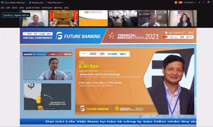 Ông Vũ Viết Ngoạn -nguyên Chủ tịch Ủy ban Giám sát Tài chính Quốc gia phát biểu Ông Vũ Viết Ngoạn -nguyên Chủ tịch Ủy ban Giám sát Tài chính Quốc gia phát biểu