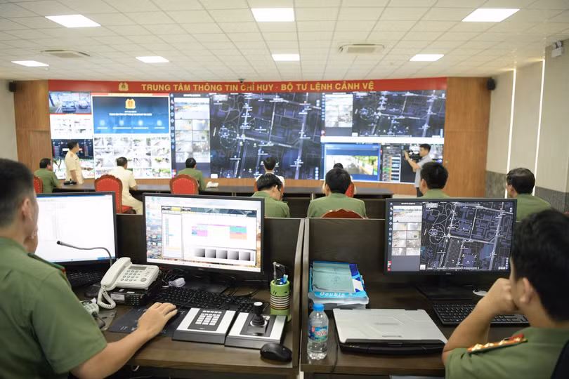 Các hoạt động giám sát thuộc trung tâm. Ảnh: Như Ý