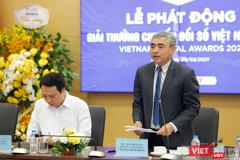 ông Nguyễn Minh Hồng - Chủ tịch Hội Truyền thông số Việt Nam