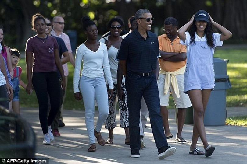 Gia đình cựu Tổng thống Obama du lịch Majorca