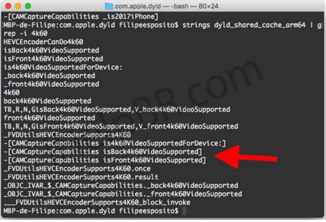 Camera trước và sau của iPhone 8 có thể quay video 4K 60 FPS ảnh 1