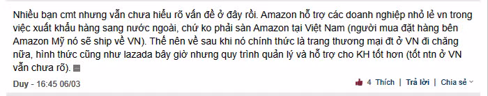 Amazon chuẩn bị “đổ bộ” vào Việt Nam, dân mạng nói gì? ảnh 3
