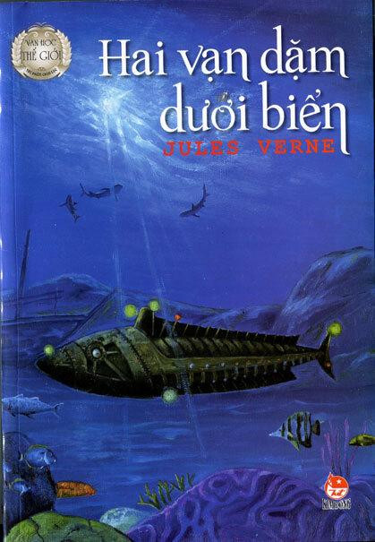 "Hai vạn dặm dưới đáy biển" là tác phẩm của nhà văn Jules Verne đã được tái bản rất nhiều lần tại Việt Nam