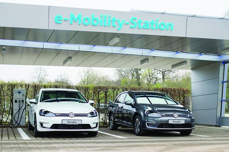 Dòng xe điện e-Golf của hãng xe Volkswagen 