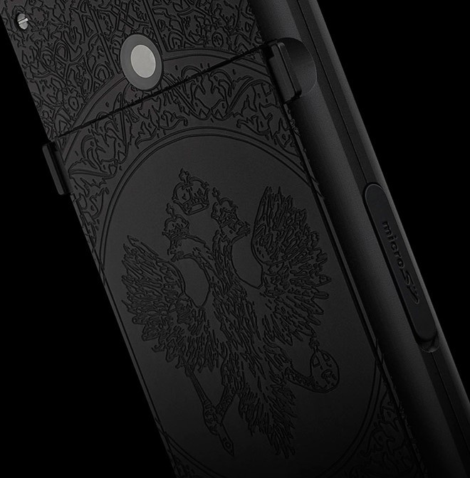 Điện thoại siêu sang cho người yêu nước Nga giá 70 triệu ảnh 4