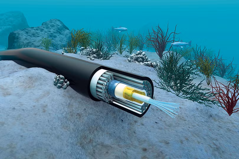 Tuyến cáp quang nối giữa châu Á và Mỹ sẽ hoàn thành và đi vào hoạt động vào khoảng năm 2018- (Ảnh minh họa).