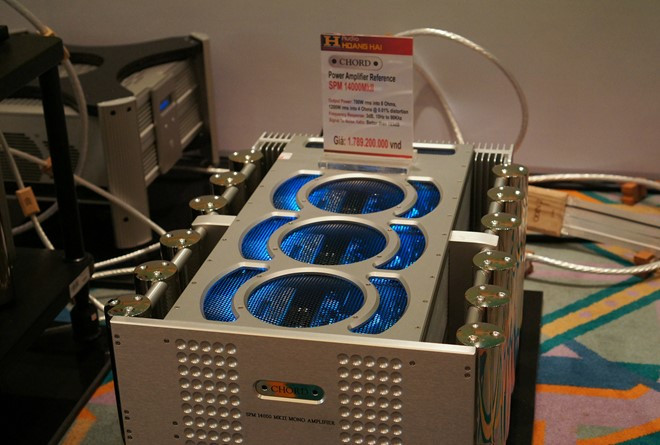 Chẳng hạn mẫu Power Amp từ Chord này có giá gần 2 tỷ đồng.