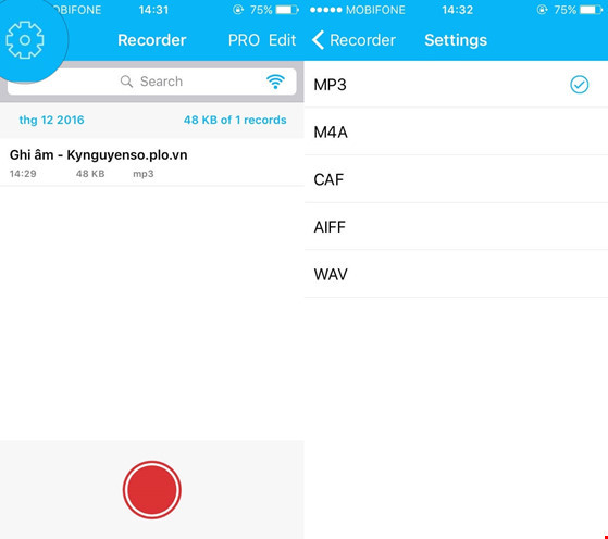 Dễ dàng ghi lại mọi thứ chỉ với một cú chạm. Ảnh: MINH HOÀNG