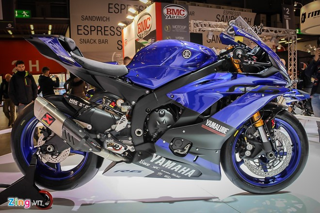 Yamaha R6 là huyền thoại trong phân khúc sportbike cỡ trung. Ảnh:Lê Anh.