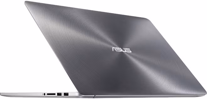 Asus ZenBook UX305: Thiết kế nhôm nguyên khối cùng họa tiết đường tròn đồng tâm mang tính biểu tượng của dòng ZenBook cao cấp mang lại vẻ đẹp khó cưỡng cho sản phẩm. Tại thời điểm ra mắt, model này đạt kỷ lục laptop mỏng nhất thế giới với độ dày chỉ 12,3 mm. Asus ZenBook UX305: Thiết kế nhôm nguyên khối cùng họa tiết đường tròn đồng tâm mang tính biểu tượng của dòng ZenBook cao cấp mang lại vẻ đẹp khó cưỡng cho sản phẩm. Tại thời điểm ra mắt, model này đạt kỷ lục laptop mỏng nhất thế giới với độ dày chỉ 12,3 mm.