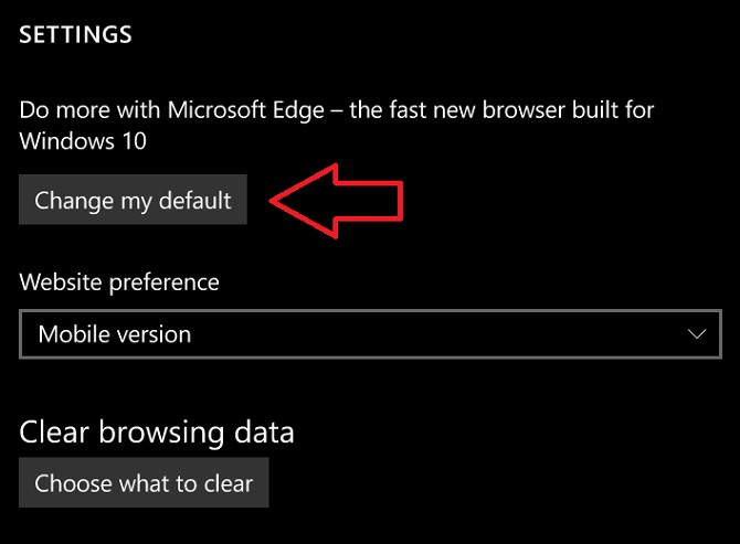 Windows 10 Mobile sẽ cho phép đổi trình duyệt mặc định ảnh 1 Windows 10 Mobile sẽ cho phép đổi trình duyệt mặc định ảnh 1