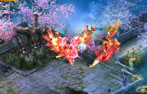 Hình ảnh trong game Thiên Thư Mobile.