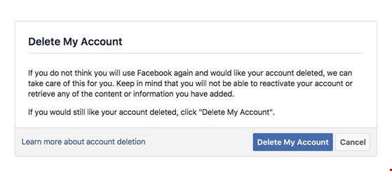 Mẹo xóa tài khoản Facebook vĩnh viễn ảnh 1