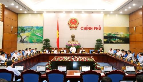Phiên họp thường kỳ tháng 9/2016 của Chính phủ- (Ảnh: TTXVN).