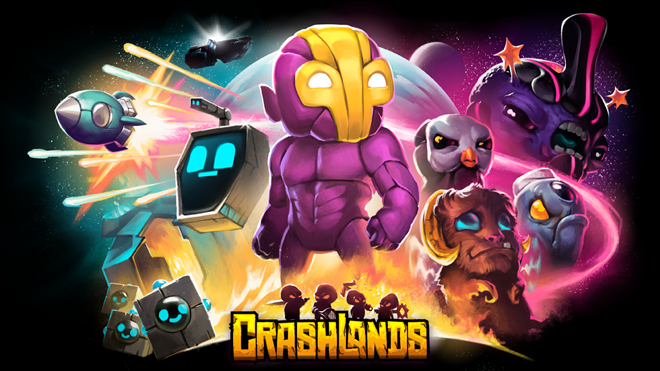 10. Crashland:Người chơi vào vai một người vận chuyển hàng trong vũ trụ bất ngờ bị tấn công bởi sinh vật ngoài hành tinh khiến cho tàu bị hư hỏng nặng và rơi xuống hành tinh lạ. Tại đây hành trình sinh tồn của Crashlands bắt đầu. Game hỗ trợ đa nền tảng trên cả máy tính và điện thoại, giúp trải nghiệm người dùng không bị ngắt quãng.