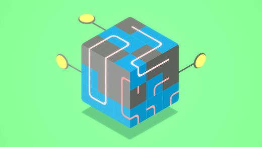 9. Klocki:Sở hữu màu sắc bắt mắt cùng phần nhạc nền phong phú, trò chơi là những câu đố vui thú vị nhưng vẫn đủ sức thử thách người dùng.