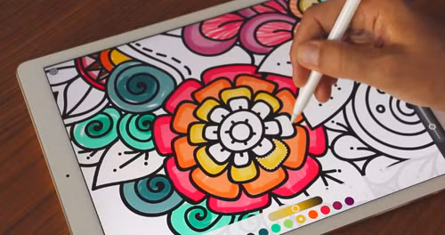 Game tô màu với những ứng dụng rất dễ dùng, thích hợp cho cả người lớn và trẻ em. 