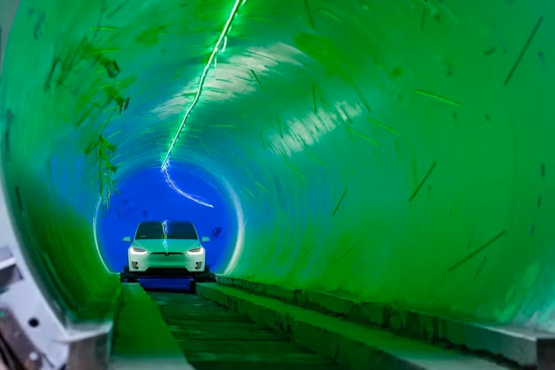 Đường hầm The Loop (ảnh: công ty Boring)