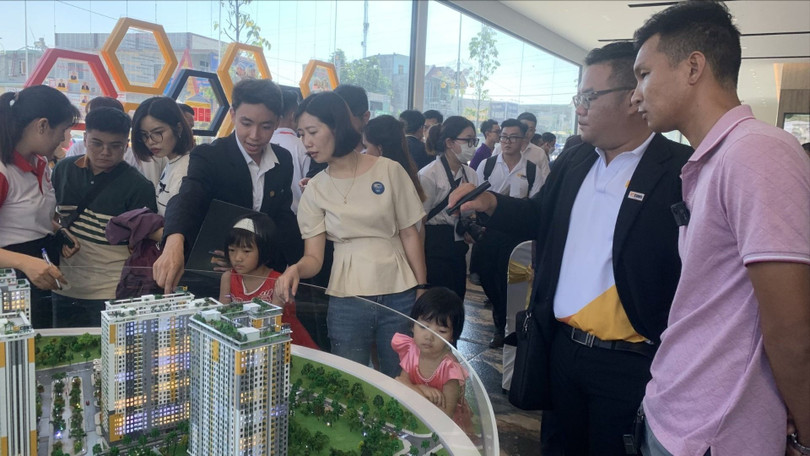 Giá căn hộ tại Hà Nội tiếp tục leo thang, chưa có dấu hiệu hạ nhiệt. Ảnh minh họa