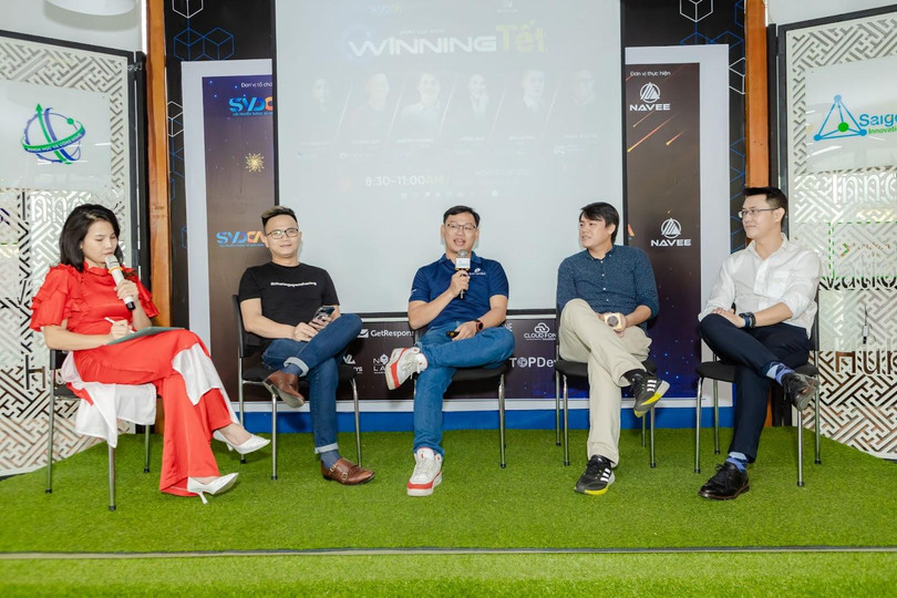 Các diễn giả đến từ Haravan, Credify, Cimigo, aDigit, Nhan Nguyen Digital Các diễn giả đến từ Haravan, Credify, Cimigo, aDigit, Nhan Nguyen Digital