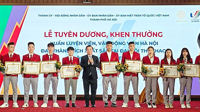 Các vận động viên eSports được tuyên dương, khen thưởng