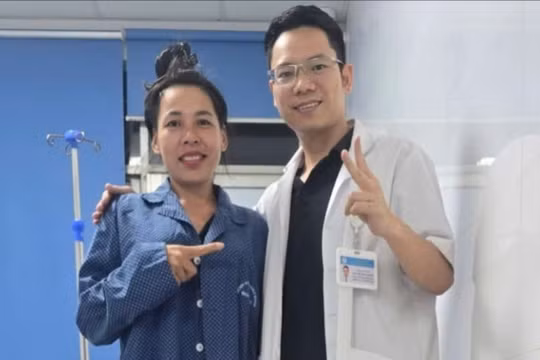 Nữ bệnh nhân tìm được vị cứu tinh qua Facebook
