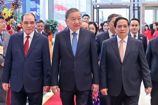 Tổng bí thư dự Đại hội Thi đua yêu nước toàn quốc lần thứ XI