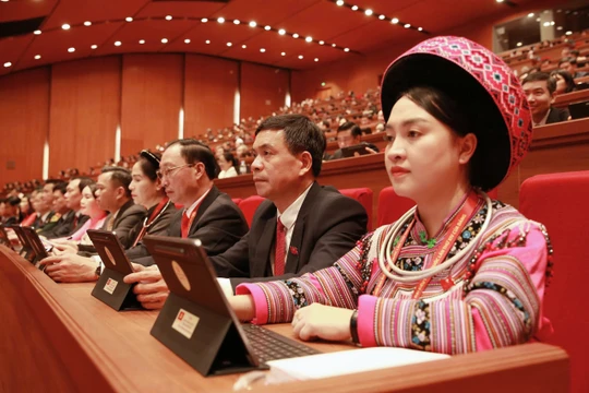 Đại hội Đảng XIV có 301 đại biểu nữ