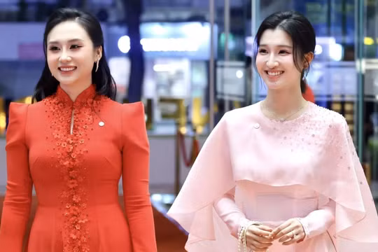 Hai con dâu của gia đình tỷ phú Phạm Nhật Vượng. Nguồn: TNO